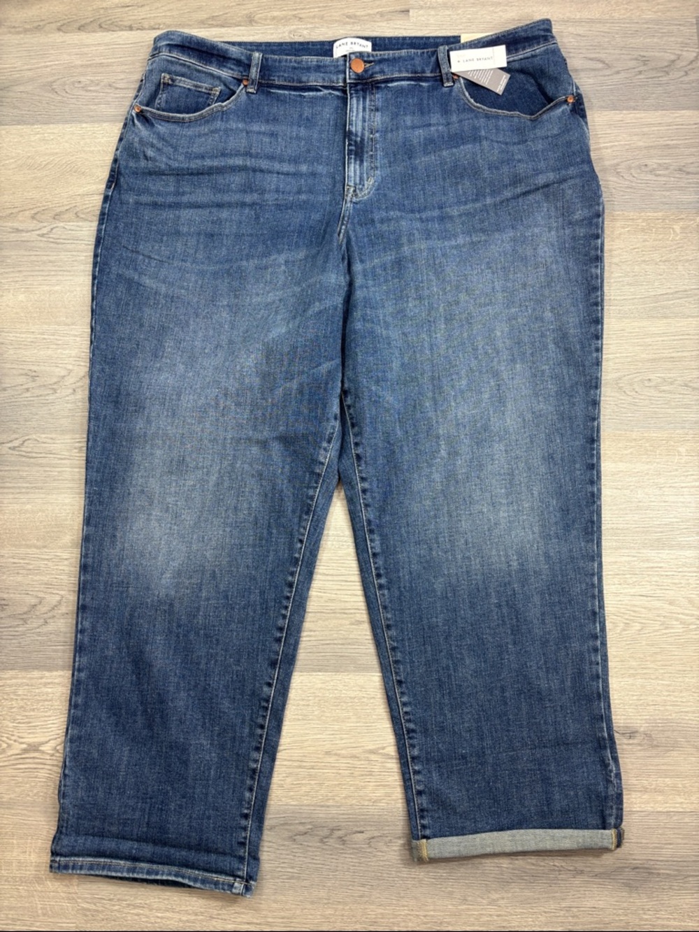 Lane Bryant Mid Rise Boyfriend Jeans - Size 24 Long‎ NWT